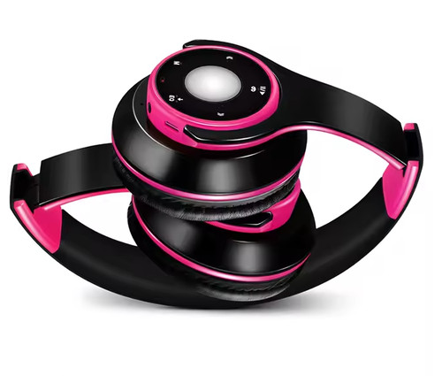 Wireless Bluetooth 5.3 Over-Ear Headphones with Microphone, Comfortable Earcups