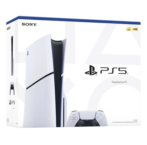Sony PlayStation 5 Slim White Disc Console