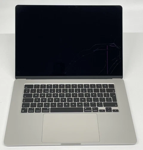 Apple MacBook Air A3114 15.3" M3 16GB RAM & 256GB SSD with Cracked Screen