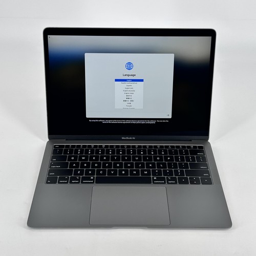 MacBook Air 13 Space Gray 2018 1.6 GHz Intel Core i5 8th Gen. 8GB 128GB SSD Good