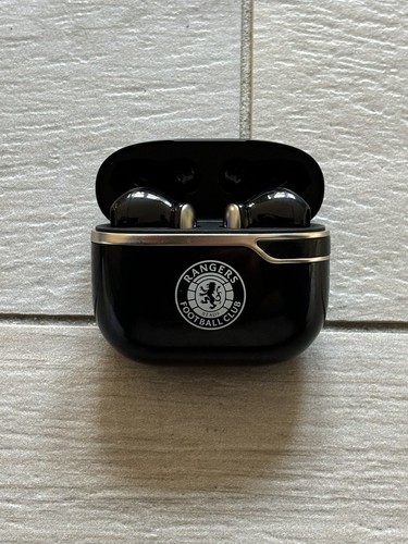 Official Glasgow Rangers FC Wireless Earbuds Air Pods Brand New