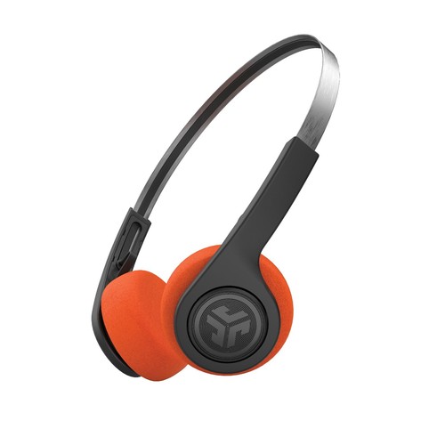 JLab Rewind 2 Wireless Retro Headphones Black, Bluetooth, Black, 80s 90s style