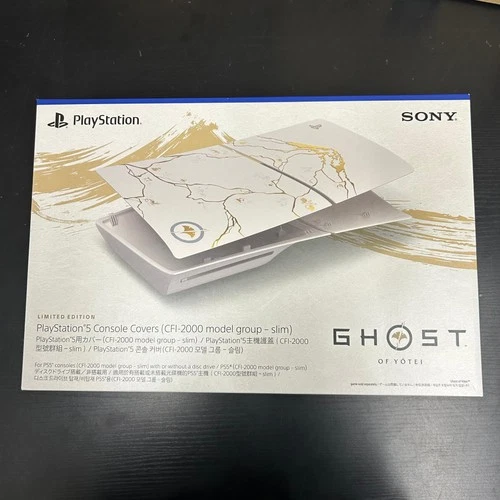 Ghost of Yotei Gold PlayStation 5 Slim Console Covers Limited Edition NEW Japan