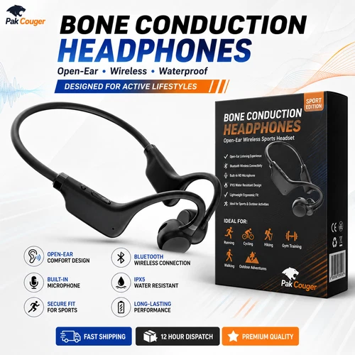 Bone Conduction Wireles Earphones Headset Sport Bluetooth Headphones Waterproof