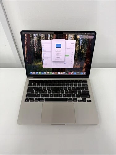 Apple MacBook Air 2024 A3113 13in M3 8 Core GPU 8GB RAM 256GB SSD