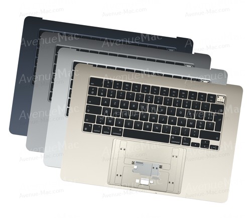  FRENCH AZERTY KEYBOARD CHASSIS TOP CASE FOR MACBOOK AIR 15" A3114