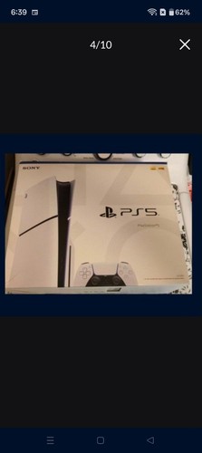Sony PlayStation 5 Slim Disc Console - White NEW