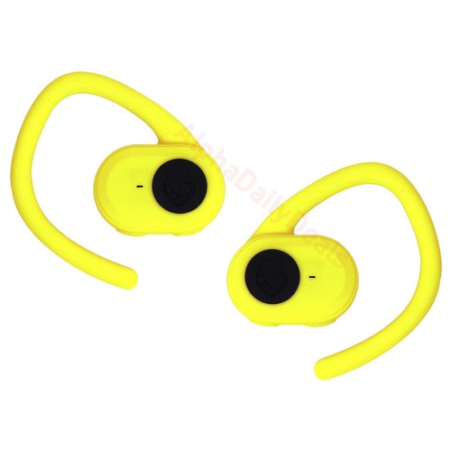 NEW Skullcandy Push Ultra True Wireless Sport Earbuds Headset Electric Yellow