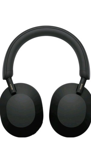 Sony WH-1000XM5 Wireless Over-Ear Headphones Black, Bluetooth, Noise-Cancelling