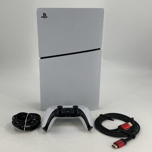 Sony PlayStation 5 Slim Digital Edition Console 1TB w/ Controller - Very Good
