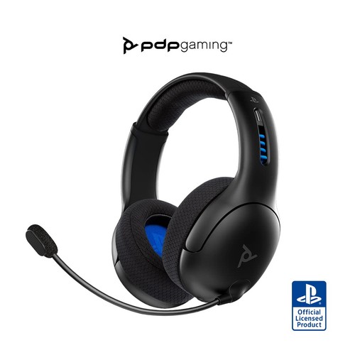 PDP - LVL50 Wireless Stereo Gaming Headset for PlayStation - Black