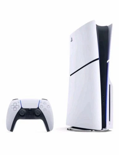 SONY PLAYSTATION 5 PS5 SLIM CONSOLE 1TB DISC CHASSIS AND WHITE WARRANTY ITALY