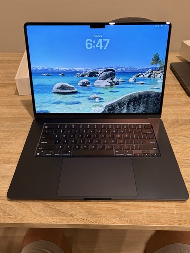 MacBook Air (15-inch, M3, 2024) 16GB RAM/256GB SSD (Midnight)