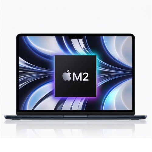 Apple MacBook Air 15 M2 8C CPU 10C GPU 16GB 512GB Midnight (2023)- 1 Yr Warranty