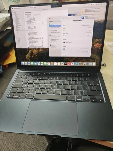 APPLE MacBook Air 13.6" (2024) - M3 8GB A3113 256GB SSD MRXV3B/A - Midnight