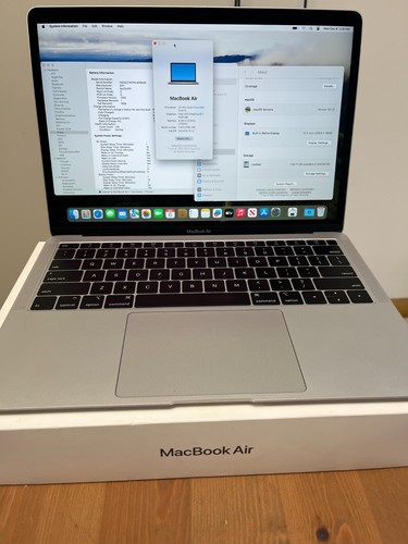 Apple MacBook Air 13" - Core i5 1.6GHz (TrueTone 2019) 8GB 256GB, Silver - Good