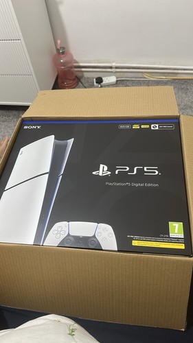 Sony PS5 Slim Digital Edition Video Game Console Controller Boxed