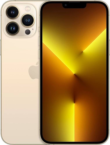 Apple iPhone 13 Pro Max A2484 Spectrum Only 128GB Gold Very Good