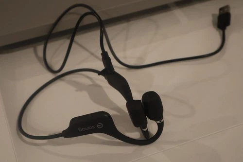 Share sanag A5X Bluetooth Neckband In-Ear Earbuds w/ Mic Sports Headset Black M