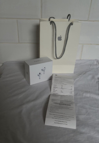 Apple AirPods Pro (2nd Gen) White In-Ear Earbuds, Bluetooth, ANC