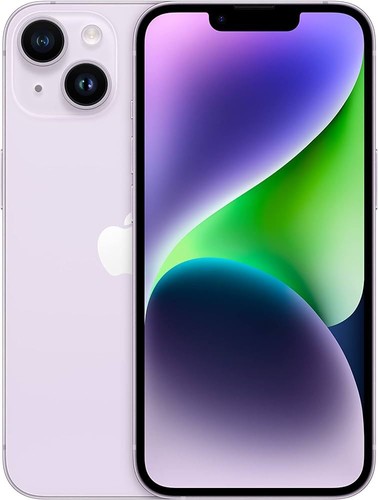 Apple iPhone 14 A2649 Unlocked 128GB Purple C-
