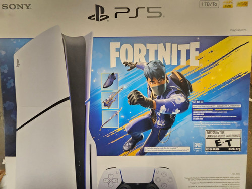 Sony PlayStation 5 Slim Disc (CFI-2115) - 1TB - Fortnite Edition - Brand New