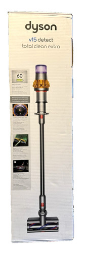 Dyson V15 Detect Total Clean Extra Cordless Vacuum - Yellow/Nickel. NIB.