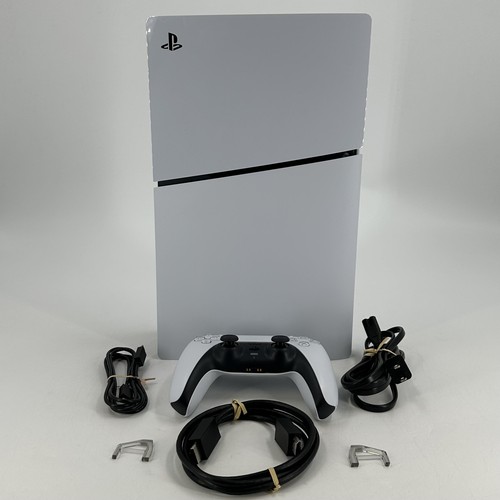 Sony PlayStation 5 Slim Digital Edition Console 1TB w/ Controller - Excellent