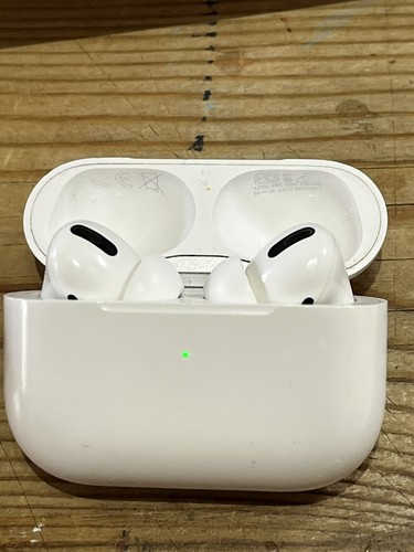 Genuine Apple AirPods Pro 1st Gen A2084 w/ Case - Working requires repair