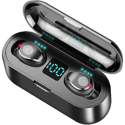 Wireless Earbuds Ear Buds Bluetooth 5.3 Charging Case iPhone Samsung Android TWS