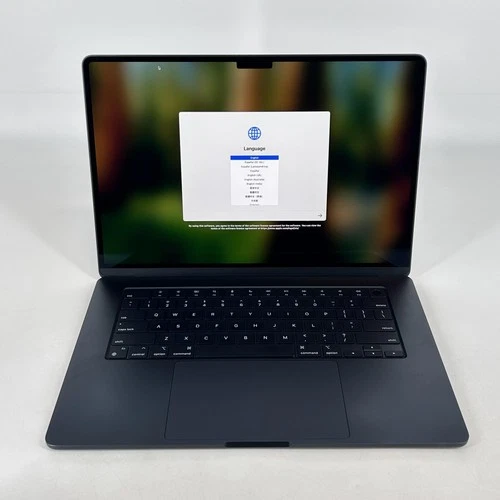 MacBook Air 15 Midnight 2024 4.06 GHz M3 8-Core CPU 10-Core GPU 8GB 512GB SSD
