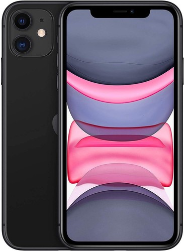 APPLE IPHONE 11 64GB MHDA3QL/A 6.1" BLACK REFURBISHED SMARTPHONE GRADE B