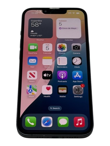 Apple iPhone 13 5G 128GB Midnight Unlocked, BH 88% - Good Deal