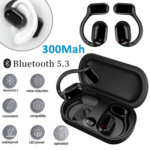 True Wireless Headphones Bluetooth 5.3 Wireless Sports Headset Open-Ear Earbuds