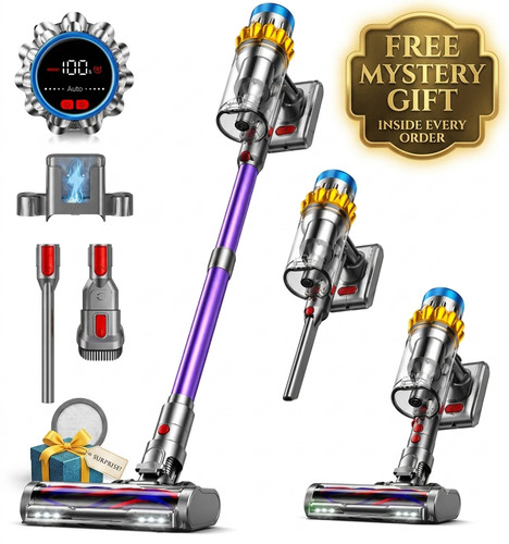 Tyson V15 Detect Total Clean Extra | Yellow/Nickel
