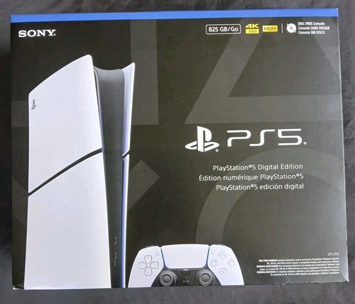 Sony PlayStation 5 Slim Digital Edition 1TB PS5 New Sealed