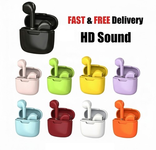 Bluetooth Earphones TWS Wireless Headphones Mini InEar Buds For iPhone Android