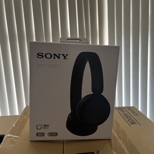 Sony WH-CH520 Wireless Over-Ear Headphones - Black