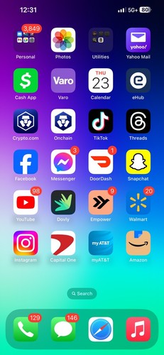 Apple iPhone 13 Pro Max - 128 GB - Blue (Unlocked) With Tik Tok
