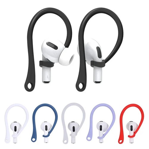 2Pcs Silicone Sports Anti-lost Ear Hooks For AirPods 3 Pro Strap Earhook Holder