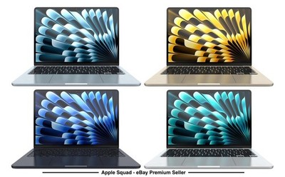 MacBook Air 15" M5 2026 16 GB RAM 512 GB SSD 1 TB NUEVO SELLADO PRECIO DE VENTA SUGERIDO POR EL FABRICANTE DEL REINO UNIDO £1499-£1799