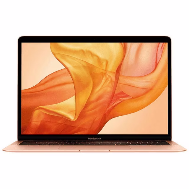 Restored Apple MacBook Air Laptop 13.3" Retina Display with Touch ID, Intel Core i3 Processor, 8GB RAM, 256GB SSD, Mac OS, Gold, MWTL2LL/A