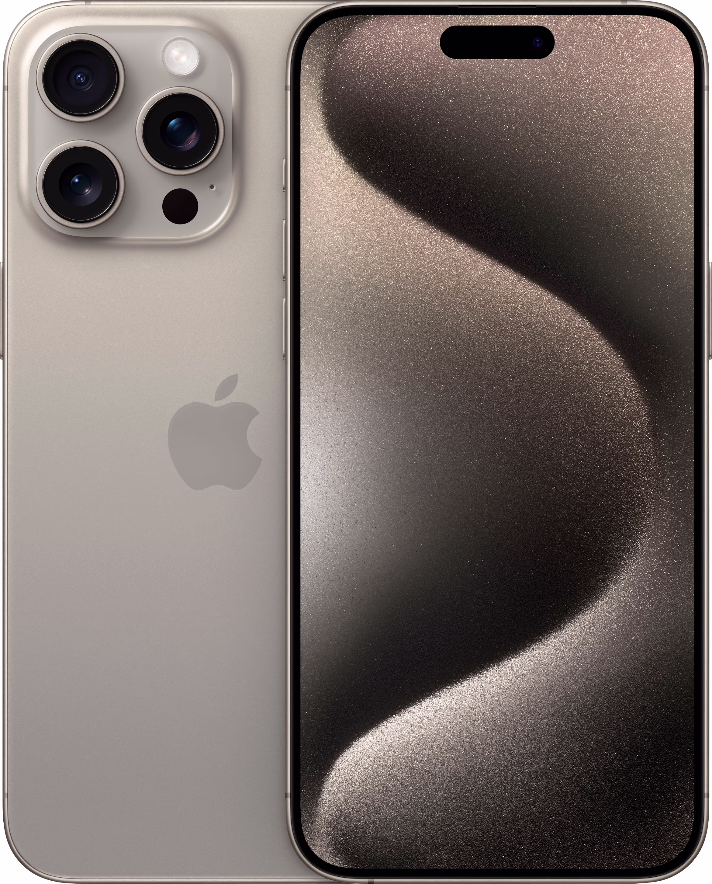 Pre-Owned Apple iPhone 15 Pro Max 256GB Natural Titanium LTE Cellular AT&T MU683LL/A - AT&T