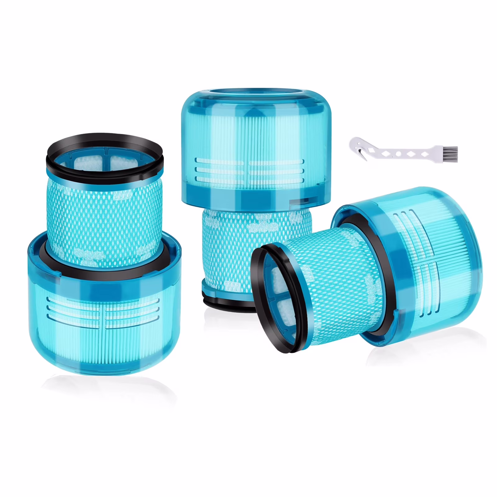 3 Pack Replacement Filter for Dyson V11 Torque Drive V11 Animal V11 Extra V15 Vacuum, Compare to Part 970013-02