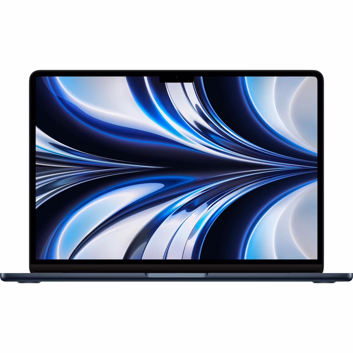 Apple MacBook Air 13.6" with Liquid Retina Display, M2 Chip with 8-Core CPU and 10-Core GPU, 16GB Memory, 512GB SSD, 35W Dual USB-C Power Adapter, Midnight, Mid 2022