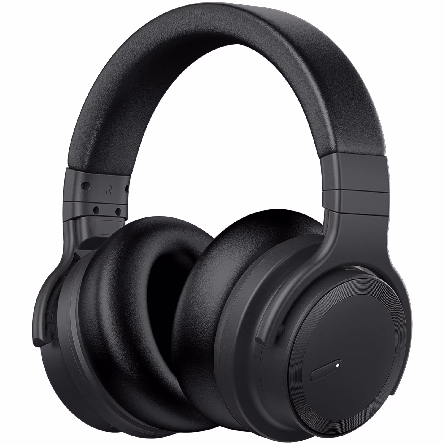 COWIN Bluetooth Headphones Active Noise Cancelling Headphones Wireless Headphones Over Ear with Mic Deep Bass, Comfortable Protein Earpads, 30 Hours Playtime for Travel/Work, Black