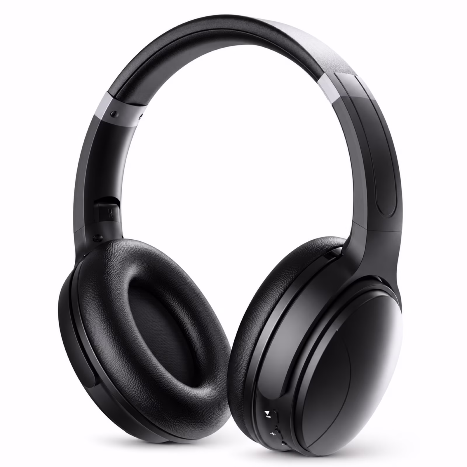 TOPVISION Active Noise Cancelling Headphones, Wireless Bluetooth 5.4 Headphones with Long Battery Life, Deep Bass, Built-in Mic, Over-Ear Headphones for Travel, Work, Compatible with iOS, Android, PC