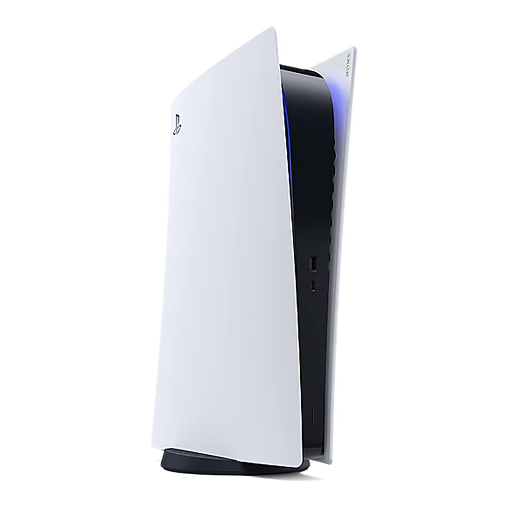 PS5 - Sony PlayStation 5 Digital Edition Gaming Console + Wireless Controller - 16GB GDDR6 RAM, 825GB SSD, 120Hz 8K Output, White thumbnail 9