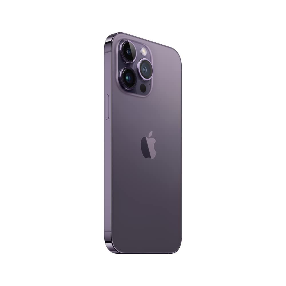 Apple iPhone 14 Pro Max, 256GB, Deep Purple - Unlocked (Renewed) thumbnail 5