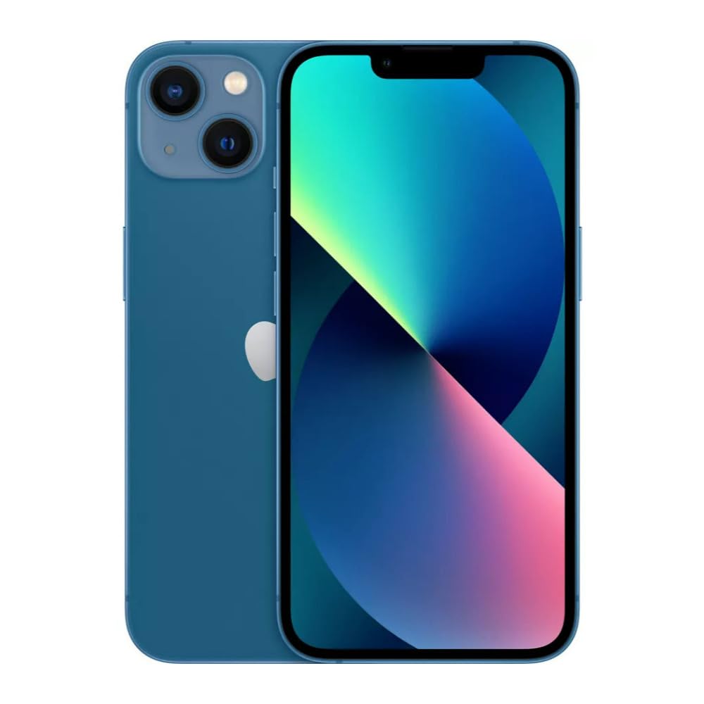 Apple iPhone 13, 128GB, Blue - Unlocked (Renewed)